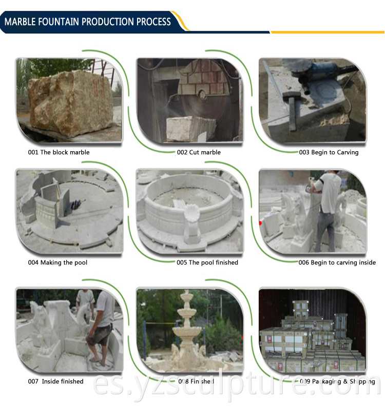 marble fountain